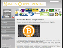Tablet Screenshot of monetacomplementare.org